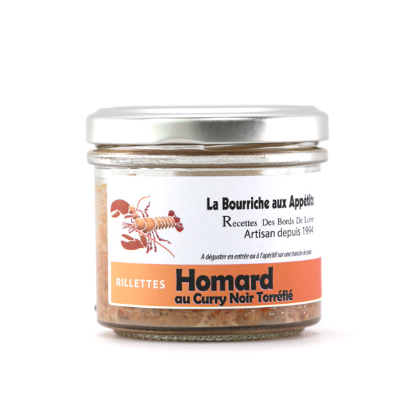 Rillettes de homard au curry