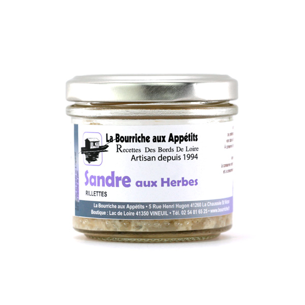 Rillettes de sandre aux herbes