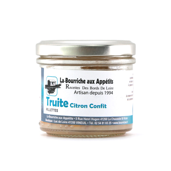 Truite au citron confit