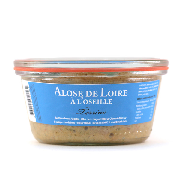 Alose de Loire fondue d'oseille