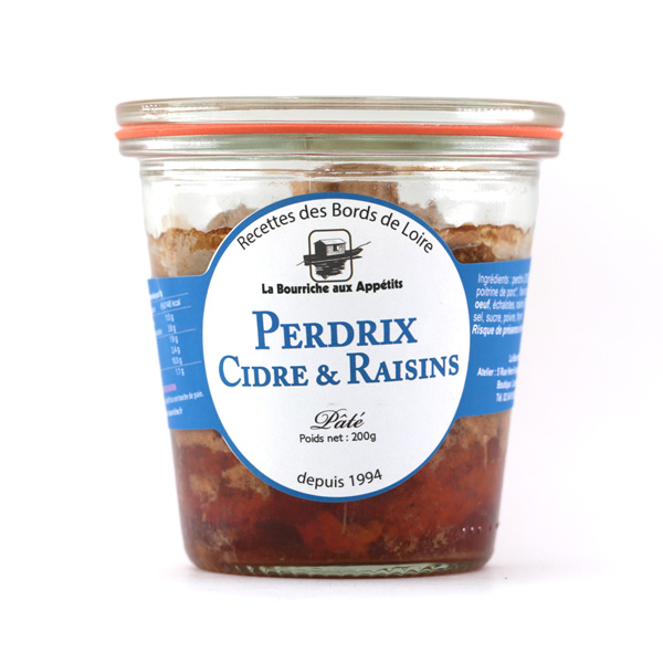 Perdrix cidre et raisin