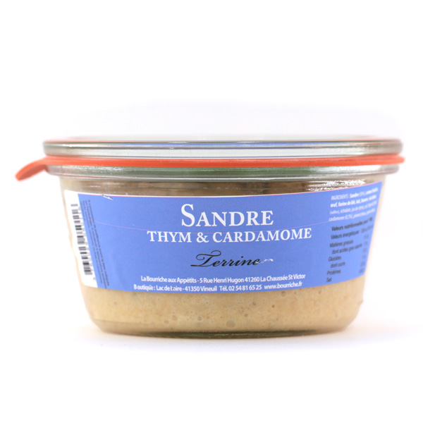 Sandre thym et cardamome