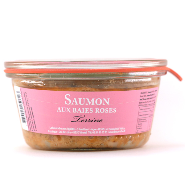 Saumon aux baies roses