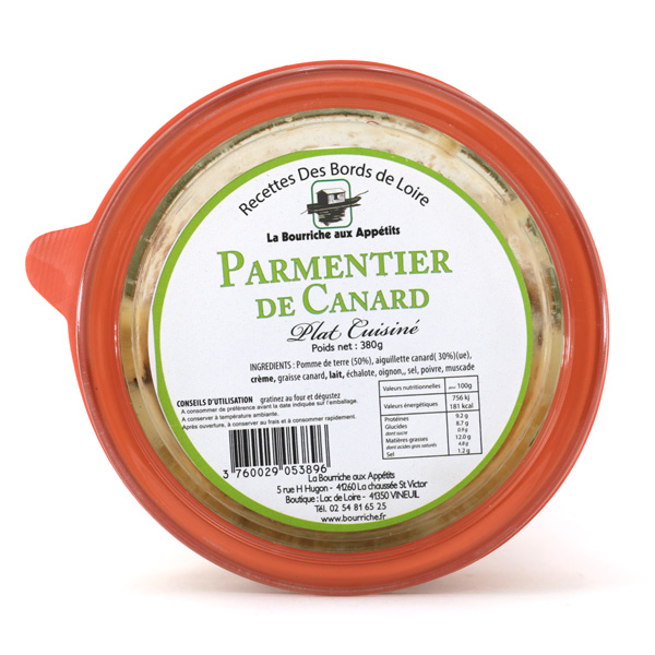 Parmentier de canard