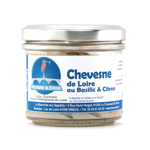 Chevesne de Loire au basilic et citron