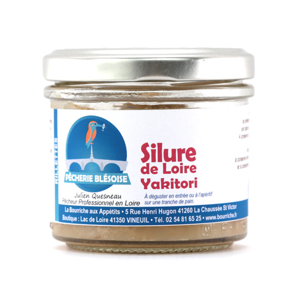 Silure de Loire yakitori