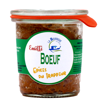 Émietté de bœuf épices trappeur 100g